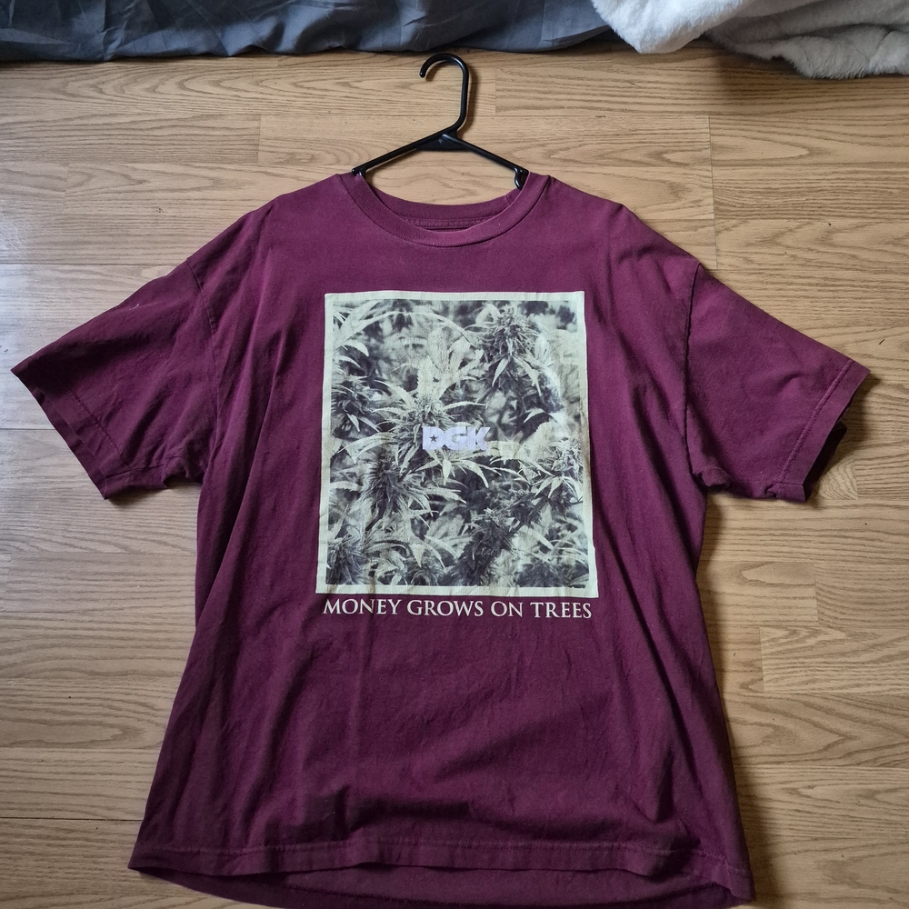 Burgundy DGK Graphic T-Shirt